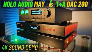 This DAC Blew Me Away  TA DAC 200 vs HOLO AUDIO MAY KTE [upl. by Nylasoj847]