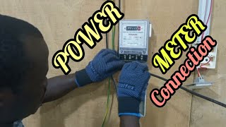 CONNECTION OF ENERGY METER [upl. by Antebi]