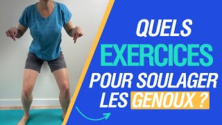 Quels exercices pour soulager les genoux [upl. by Ardnazxela607]