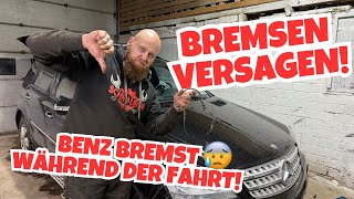 Bremsen am MercedesBenz ML 420 versagen 🤯😱 [upl. by Egamlat]