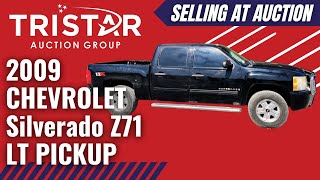 2009 CHEVROLET Silverado Z71 LT PICKUP 5527  Selling at auction [upl. by Luapnhoj955]