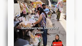 Malleswaram Shopping street shoppingvideo shortsviral streetshoppingviralvideos [upl. by Navada]