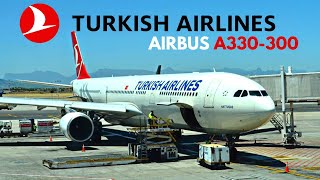 TURKISH AIRLINES AIRBUS A330300 Economy  Madrid  Istanbul  Flight Review [upl. by Gino]