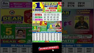 Lottery sambad live 100pm 121024 Morning Nagaland state dear lottery Result pdf Download [upl. by Winola]