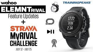 Wahoo Rival GPS Watch Updates  Strava Wahoo MyRIVAL Challenge Win a Rival Watch 🏊‍♂️🚴🏃‍♀️ [upl. by Akila]