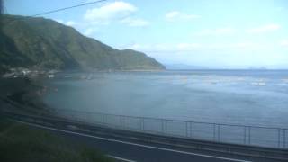 空港リムジンバスで鹿児島空港から鹿児島中央駅へ・20140321 [upl. by Slein135]