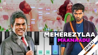 Meherezylaa  Keyboard Notes  Maanaadu  Silambarasan TR  Yuvan Shankar Raja  Venkat Prabhu [upl. by Furmark133]