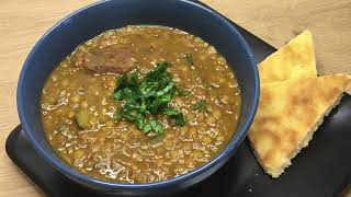 ♨️Soupe de lentilles aux légumes 😍une soupe IDEAL pour le froid dhiver [upl. by Edmund]