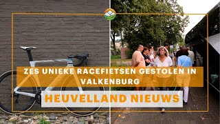 Heuvelland Nieuws Zes unieke racefietsen gestolen in Valkenburg [upl. by Naej894]