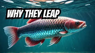 Why Arowana Fish Leap The science Explained [upl. by Anital98]