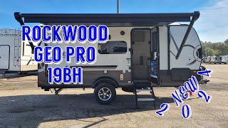 NEW 2024 Rockwood GeoPro 19BH travel trailer [upl. by Orrin]