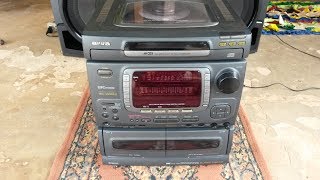 Aiwa Nsx 999 Mk2 mais um pra minha coleção esse é máquina [upl. by Ameer]