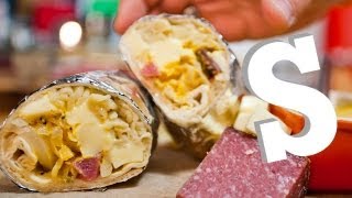 GERMAN BURRITO RECIPE ft Dave Days  SORTED [upl. by Erialc]