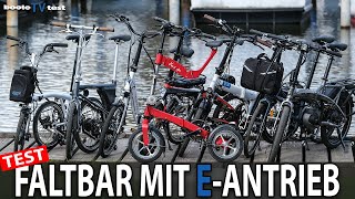 KLAPPRAD MIT RÜCKENWIND  Faltbare EBIKES im Test Teil 1 [upl. by Vada]