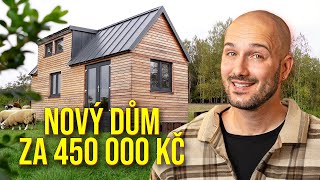 V 16 letech si postavil vlastní dům Prohlídka úžasného tiny house za 450 000 Kč [upl. by Almeeta]