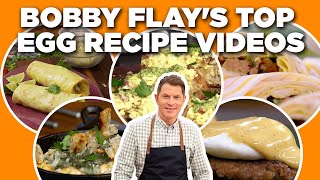 Bobby Flays Top Egg Recipe Videos  Food Network [upl. by Ranique]