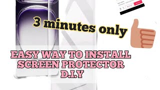 SCREEN PROTECTOR INSTALLATION [upl. by Ahsia]