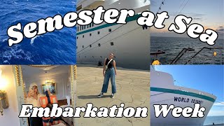 Semester at Sea Embarkation Week [upl. by Latsirk]