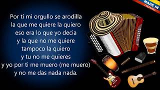 Voy a hacerme el loco La Decision Vallenata Letra [upl. by Ayo]