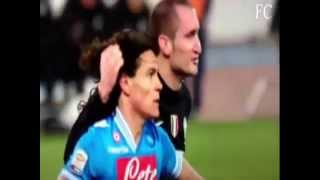 Cavani vs Chiellini and finally fair play [upl. by Gifford]