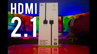 HDMI 21 Hands on  The Worlds First Ultra High Speed 48 Gbps 4K HDR HDMI Cable [upl. by Arded971]