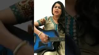 naino ne bandhi kaisi dor reguitarcoverby smitaguptashorts [upl. by Harvison]