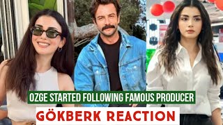 Özge yagiz Started following famous Producer Omer Senin Özge yagiz Reaction [upl. by Templas]