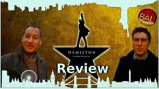 Hamilton Review Victoria Palace Theatre West End London [upl. by Enelaehs]