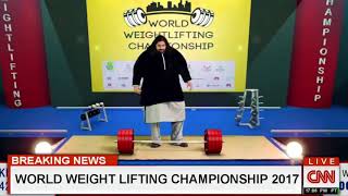 Khan BabaWorld Weightlifting champion Khan Baba the Pakistani Hulk [upl. by Elkcim541]