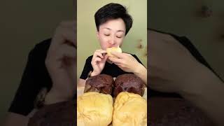 ASMR MUKBANG LAVA SOFT BREAD [upl. by Airamat]