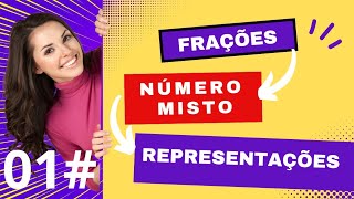 REVISÃO 6º ANO  FRAÇÃO IMPRÓPRIA  NÚMERO MISTO  REPRESENTAÇÃO [upl. by Ynohtnaluap593]