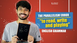 Parallelism Exercise  2  Basic English Grammar Rules  Ayman Sadiq [upl. by Yhtnomit]