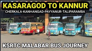 KASARAGOD TO KANNUR KSRTC BUS JOURNEYNH66KASARAGODtravel [upl. by Akirea597]