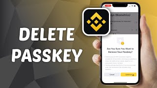 How to Delete Passkey on Binance [upl. by Cyrano445]