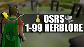 OSRS 199 Herblore Guide  Fast amp Cheap Routes [upl. by Eiba]