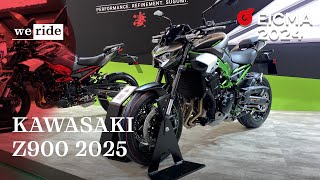 Kawasaki Z900 2025  LIVE da EICMA 2024 [upl. by Della356]