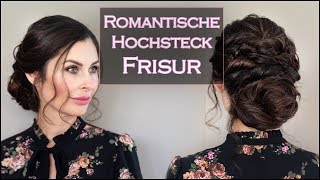 Romantische Hochsteckfrisur für lange Haare [upl. by Aivad]