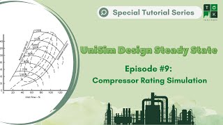 Episode 9 Compressor Rating Simulation  UniSim Design Steady State Special Tutorial Series [upl. by Esom900]