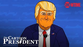 Cartoon Trump Gets Muted at the Final Debate Ep 316 Cold Open  Our Cartoon President  SHOWTIME [upl. by Ayahsey]