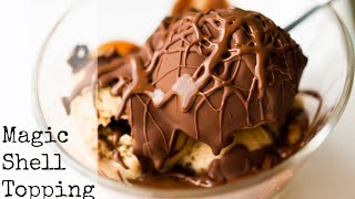 Magical Shell Chocolate Topping [upl. by Romona]