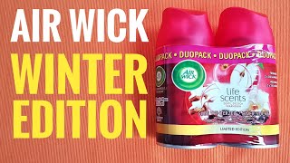 Air Wick Christmas Edition  Freshmatic Winter Apple vanilla amp cinnamon [upl. by Eelhsa77]