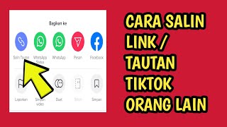 CARA SALIN LINK TIKTOK ORANG LAIN [upl. by Blakely138]