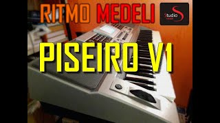 Ritmo de Piseiro no Teclado Medeli MD 700  Medeli [upl. by Pammie489]