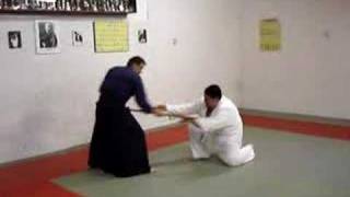 Aikibudo jo dori kote kudaki [upl. by Sikorski]