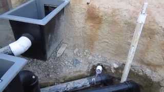 Koi pond construction part 9  Sacramento koi filter system  lights  electrical [upl. by Oba752]