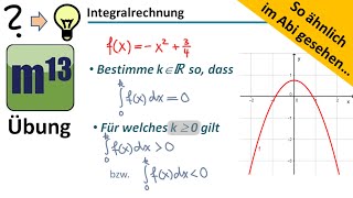 Grenze eines Integrals bestimmen u orientierten Flächeninhalt verstehen So ähnlich im Abi gesehen [upl. by Erised]