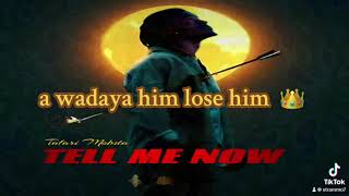 Tafari Mobsta  tell me now Lyric video [upl. by Tompkins]