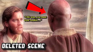 This Deleted Scene Shows Mace Windu TRUSTED ANAKIN [upl. by Aeneus]