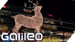 Weihnachtsbeleuchtung Woher kommt die RiesenDeko  Galileo Lunch Break [upl. by Zetnod]