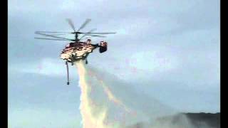 KA 32 Fire Attack water drop video [upl. by Nbi]